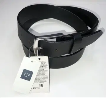 새상품 gap 가죽 벨트 블랙 심플 전체 길이 약 113.5cm 1