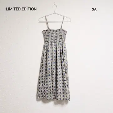 0092 LIMITED EDITION 무릎 기장 꽃무늬 원피스 36