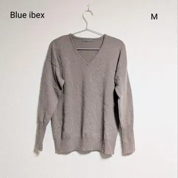 0093 Blue ibex 블루아이벡스 캐시미어 100% 스웨터 M