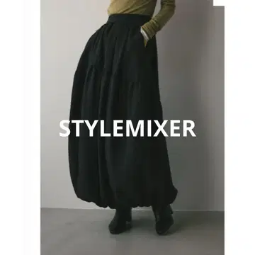 STYLEMIXER 스타일 믹서 티어드 벌룬 스커트
