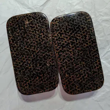 쓰가루 옻칠 일본 나막신, 레이덴 장식, 미하나오