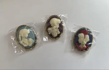 지브리 카메오 핀 배지 3개 세트 시크릿 포함.