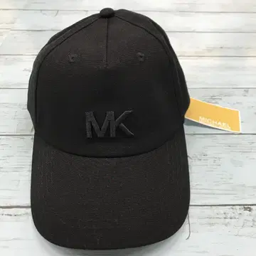 MICHAEL KORS 블랙 캡 MK 자수 새상품 미사용