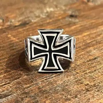 [New Arrivals] 실버 925 Iron cross 반지