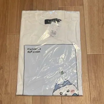 치이카와 (먼작귀) 티셔츠 수면 거울 하치와레 L 사이즈 스포와레