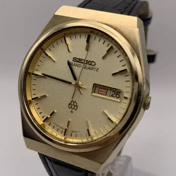 Seiko 세이코 Grand Quartz 9943 8000 골드