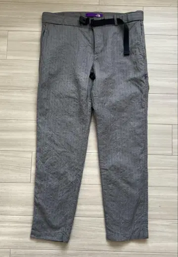 새상품급 노스페이스 퍼플 라벨 크롭 팬츠