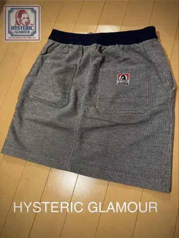 HYSTERIC GLAMOUR 히코리/맨투맨/미니 스커트