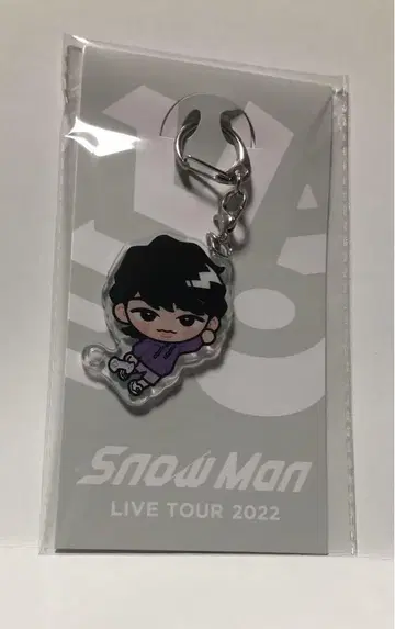 SnowMan 후카사와 타츠야 스노치루 아크릴 키링