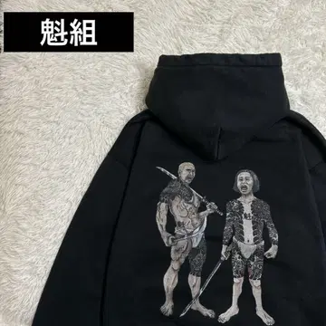 카이구미 다운타운 후드티 블랙