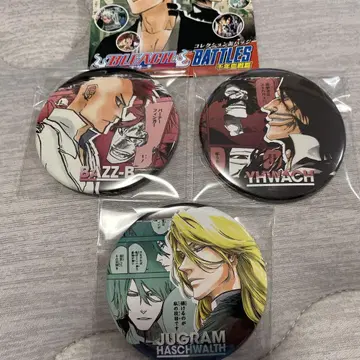 BLEACH 컬렉션 캔뱃지 하쉬발트 유하 바흐 바즈비