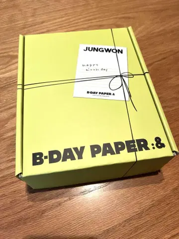 ENHYPEN 정원 B-DAY PAPER :& 2024 생일