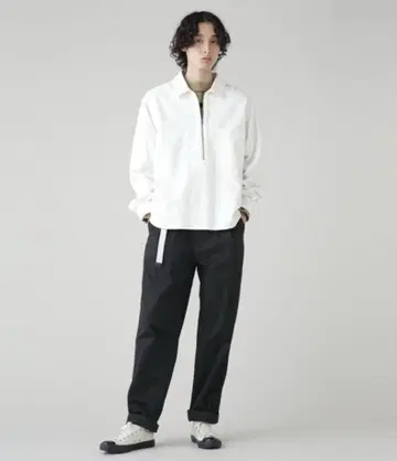 mhl 코튼 린넨 셔츠 MHL
