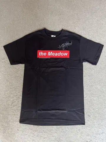 새상품 CJ Nelson 사인 포함 티셔츠 the Meadow 블랙