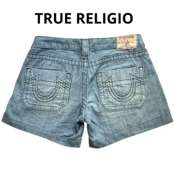 트루 릴리전 TRUE RELIGIO 숏팬츠 데님 미국제