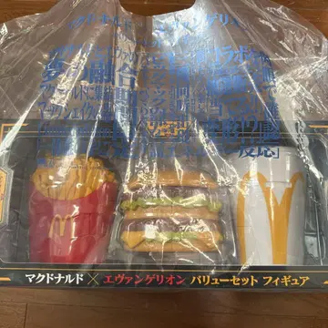 에반게리온 맥도날드 콜라보 피규어