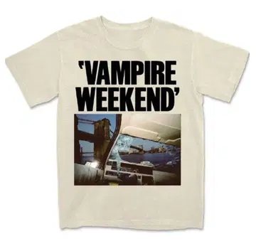 FUJIROCK 2025 후지록 VAMPIRE WEEKEND 티셔츠
