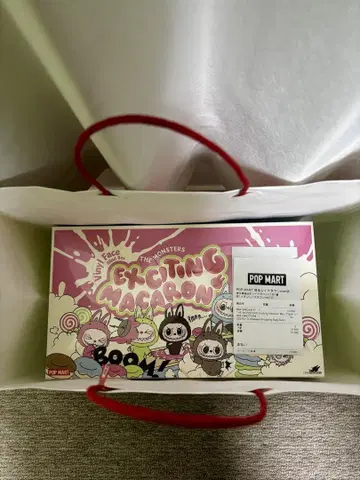 POPMART LABUBU 마카롱 모듬 박스 마카롱 러브부
