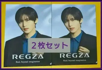 REGZA 클리어 파일 메구로 렌 2매 세트