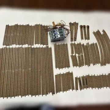 N 게이지 철도 모형 레일 및 전기 절개 포인트