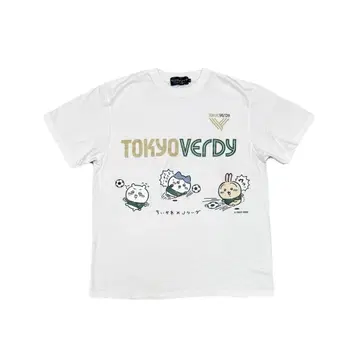 치이카와 x J리그 티셔츠 프리 사이즈 (도쿄 베르디)