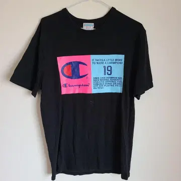 챔피온 티셔츠 반팔 90s 빈티지 L 남녀 공용