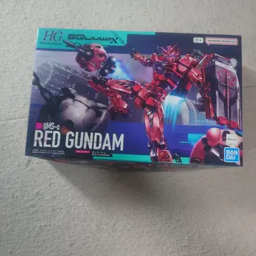 HG 빨간색 건담 기동전사 Gundam GQuuuuuuX 지크액스 새상품