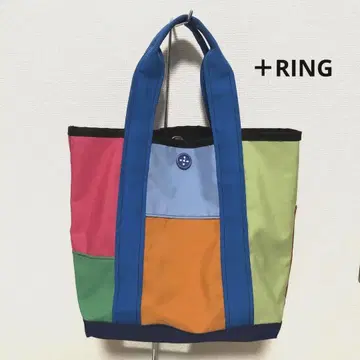 +RING 플러스 링 발수 토트백 멀티 컬러