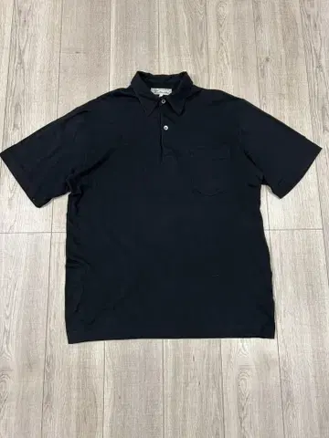 GREEN TREE 이탈리아제 3L 블랙 피케 셔츠