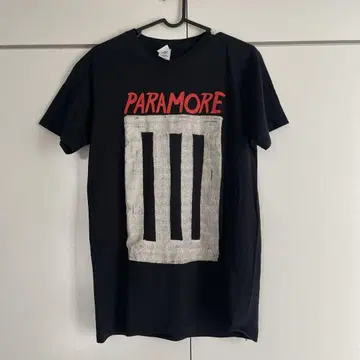 Paramore 티셔츠 M 사이즈 블랙
