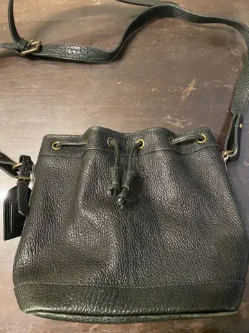 가죽 버킷 백 랄프 로렌