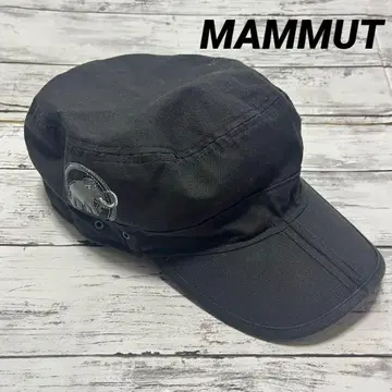 MAMMUT 마무트 캠핑 캡 모자 L/XL 블랙 접이식