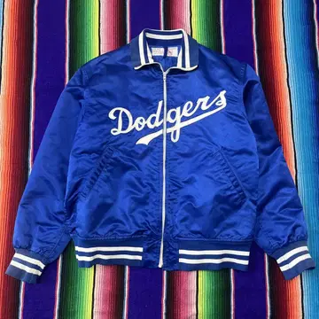 70년대 Dodgers 다저스 새틴 바시티 자켓 TALON ZIPPER
