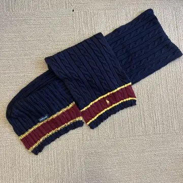 Ralph Lauren 케이블 니트 머플러