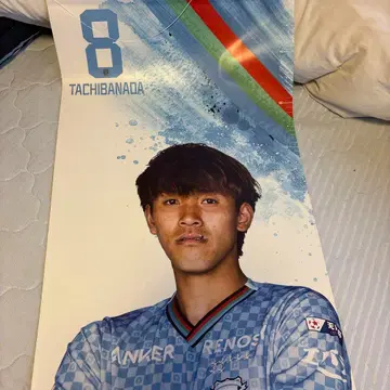 가와사키 프론탈레 타치타 켄토 등신대 태피스트리 굿즈