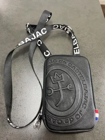 JC de CASTELBAJAC 블랙 숄더백