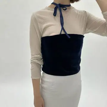 SIMONE WILD/시모네 와일드 벨로아 TOP DAISY
