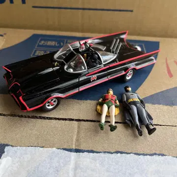 무비 리보 배트맨 카 배트모빌 1966 카이요도 피규어
