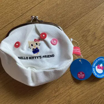 헤이세이 레트로 헬로키티 코인 케이스 가마구치 2005년