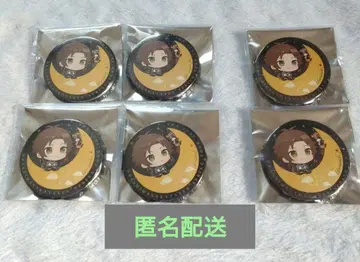 우라시마사카타센 우라타누키 캔뱃지 봄 6개 세트