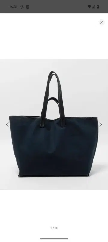 <KASSL EDITIONS> TOTE CANVAS / 백 네이비