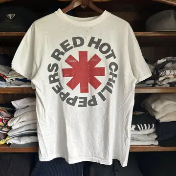 90년대 00년대 RED HOT CHILI PEPPERS 로고 티셔츠