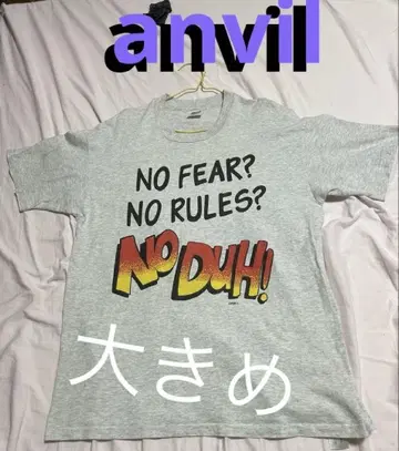 anvil 그레이 티셔츠 XL