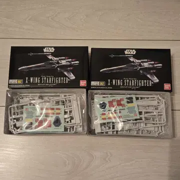 [ 2개 세트 ] 반다이 프라모델 X-Wing Starfighter