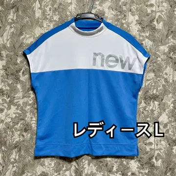 뉴발란스 여성용 L 반팔 모크넥 Newbalance