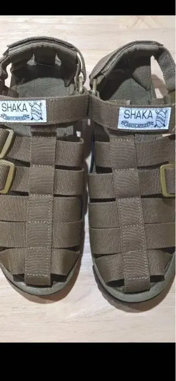 샤카 SHAKA 샌들 카키 27.0