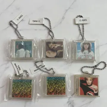 하마사키 아유미 CD 미니어처 키링 가챠 캡슐 토이