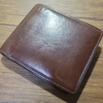 폴 스미스 가죽 접이식 지갑 남성용 지갑 새상품급 Paul Smith