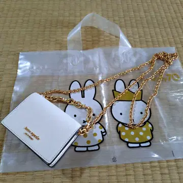 Kate Spade 화이트 미니 지갑