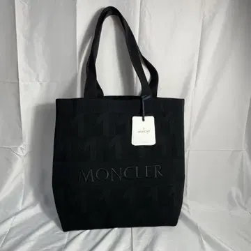 [정품] MONCLER 블랙 토트백 수납 가방 포함